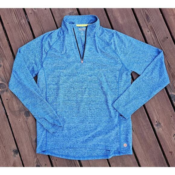 Bonobos Good Sport Active 1/4 Zip Shirt Mens Large Slim Long Sleeve - Picture 1 of 7